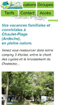 Mobile Screenshot of chaulet-plage.com